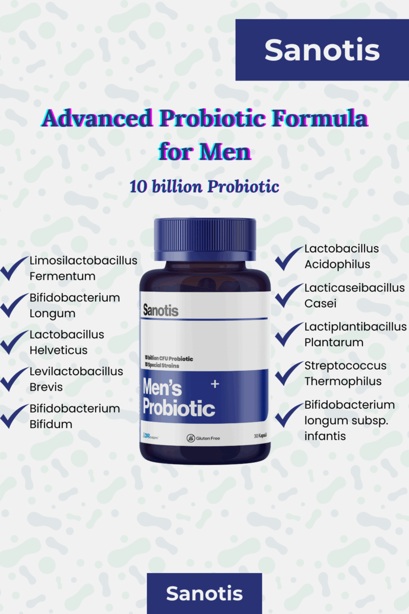 Sanotis Men's Probiotic - Görsel 2