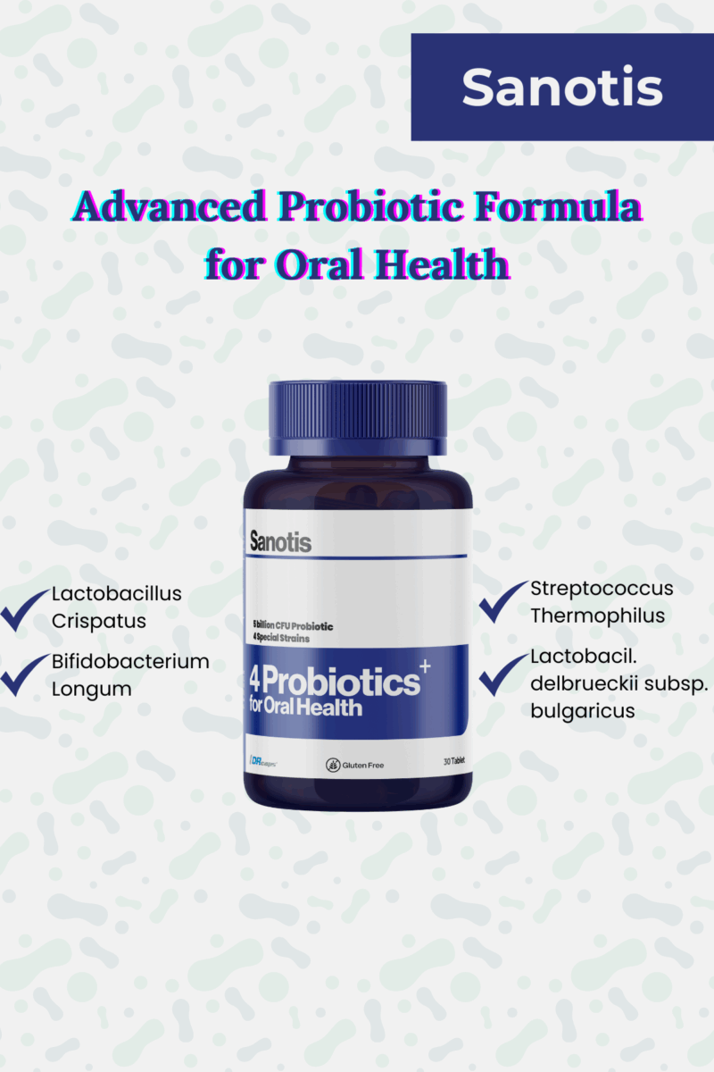 Sanotis 4 Probiotics for Oral Health - Görsel 4
