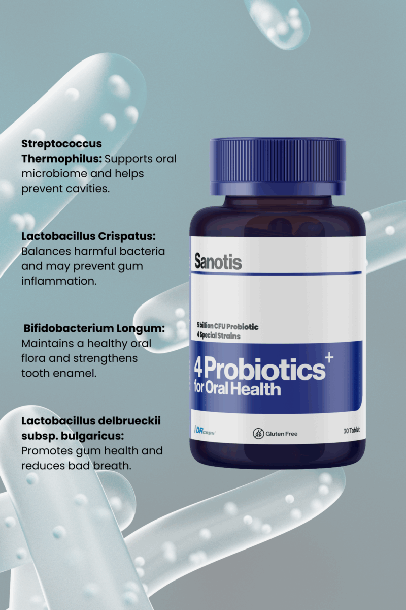 Sanotis 4 Probiotics for Oral Health - Görsel 3