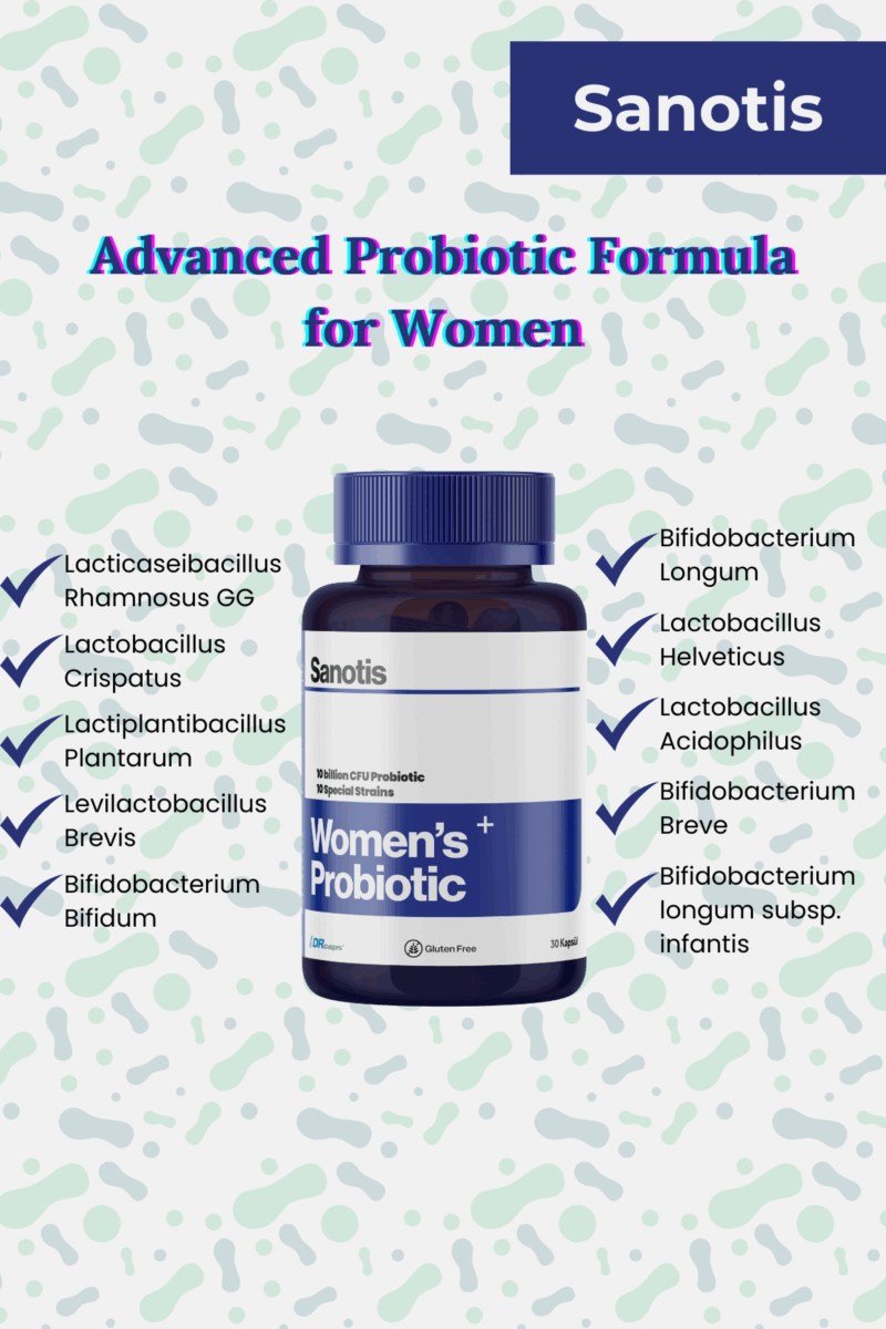 Sanotis Women's Probiotic - Görsel 2